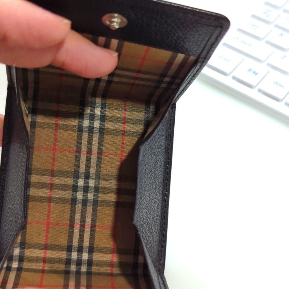 Authentic Vintage Burberry Coin Pouch